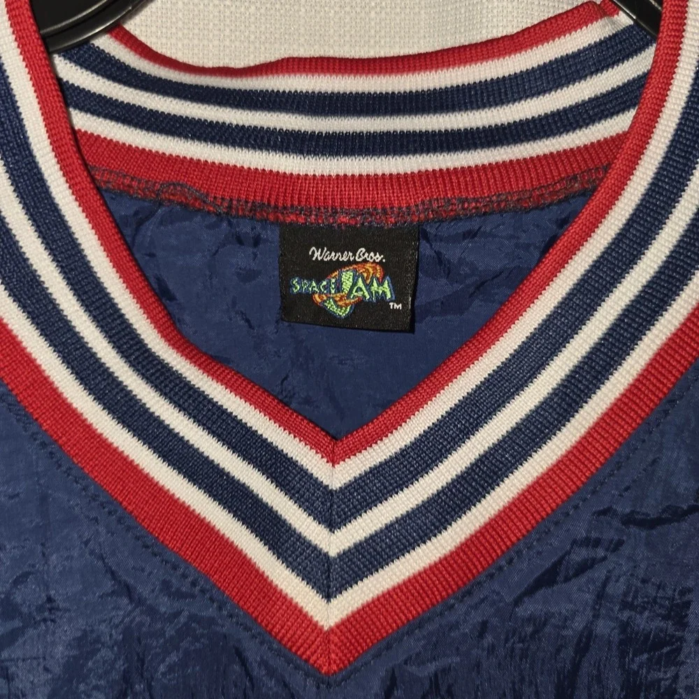 Vintage 1996 Space Jam Pullover Warm Up Jacket‎ 90s